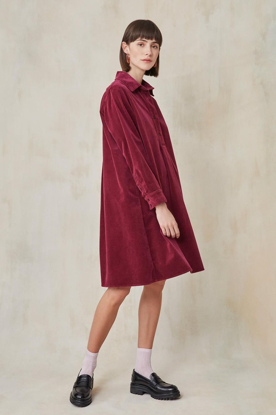 Femme Harris Wilson | Robe Arielle Bordeaux Vigne