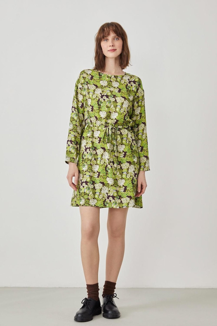 Femme Harris Wilson | Robe Adrienne Vert Hortensia