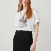 Femme Harris Wilson | Tee Shirt Cara 100% Coton Blanc