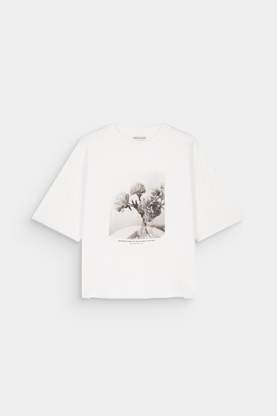 Femme Harris Wilson | Tee Shirt Cara 100% Coton Blanc