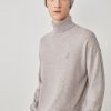 Homme Harris Wilson | Pull Richardson Gris 100% Laine Merinos Gris Chine