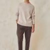 Homme Harris Wilson | Pull Ronald Beige Mastic Chine