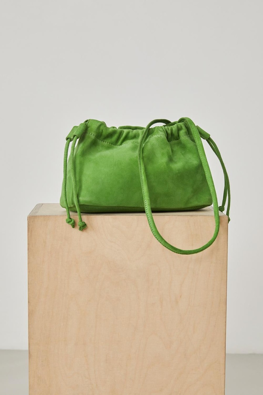 Femme Harris Wilson | Sac Yvana Vert 100% Cuir Mousse