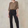 Femme Harris Wilson | Blouse Agnella Kaki Camomille