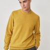 Homme Harris Wilson | Pull Romeo Jaune 100% Lambswool Citronnelle