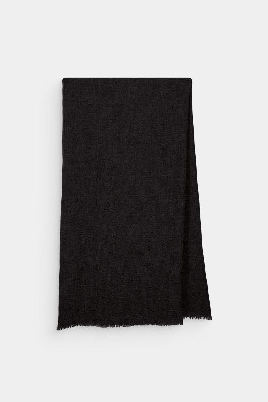 Femme Harris Wilson | Foulard Ygor 100% Laine Noir