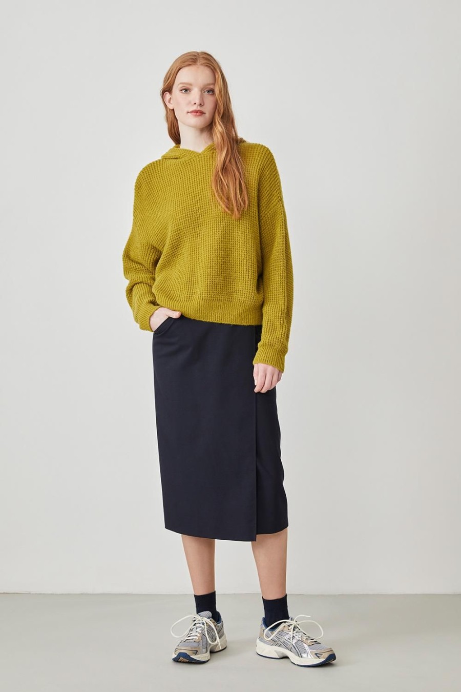 Femme Harris Wilson | Pull Mel Vert Pistache