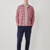 Homme Harris Wilson | Chemise Basile Rose 100% Coton Car Litch