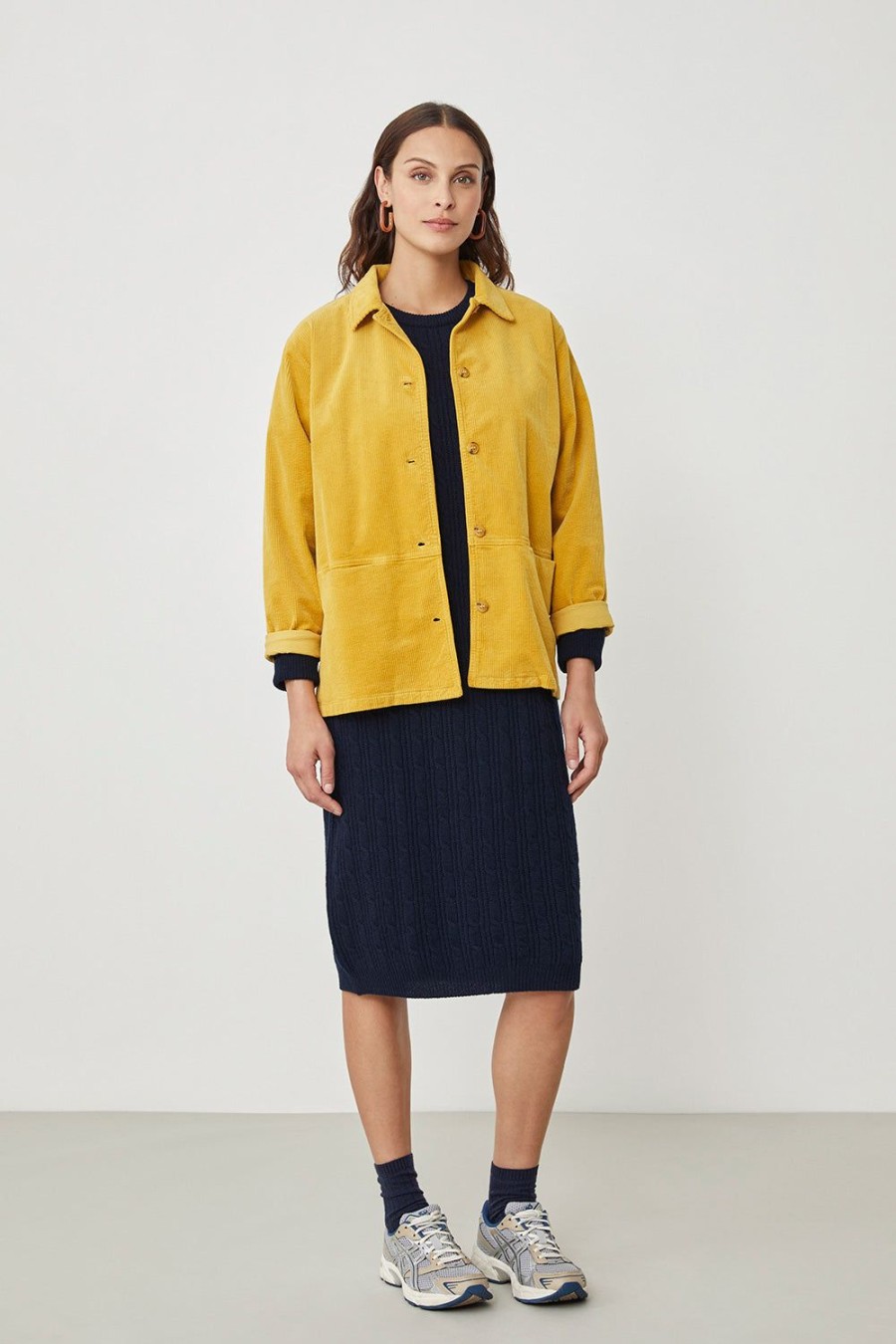 Femme Harris Wilson | Veste Ariane Jaune Ambre