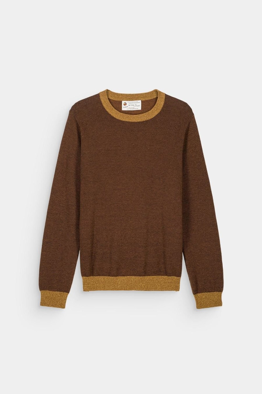 Homme Harris Wilson | Pull Robin Marron Chocolat/Camel