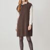 Femme Harris Wilson | Robe Myrella Marron Chocolat Chine