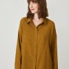 Femme Harris Wilson | Chemise Alyne Marron Ambre