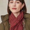 Femme Harris Wilson | Foulard Yselis Bordeaux Ceramic