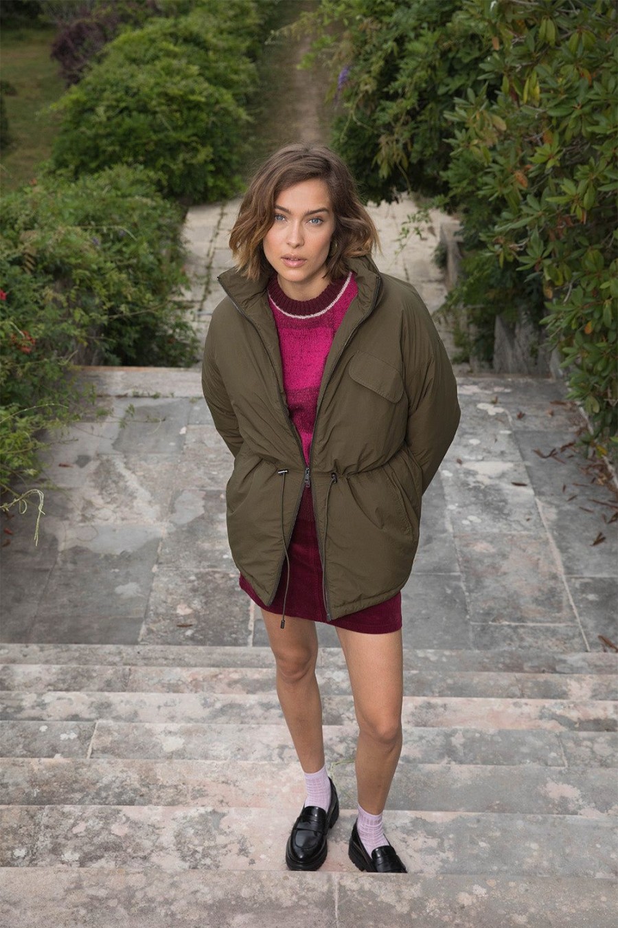 Femme Harris Wilson | Parka Amelie Kaki