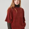 Femme Harris Wilson | Sweat Shirt Cassandre Rouge Ceramic