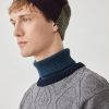 Homme Harris Wilson | Bonnet Prestige Bicolore 100% Lambswool Multico