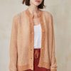 Femme Harris Wilson | Gilet Maelys Blush/Ecru