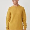 Homme Harris Wilson | Pull Romeus Jaune 100% Lambswool Citronnelle