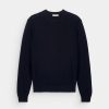 Homme Harris Wilson | Pull Romeo 100% Lambswool Marine