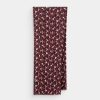 Femme Harris Wilson | Foulard Ysa Bordeaux 100% Laine Iris