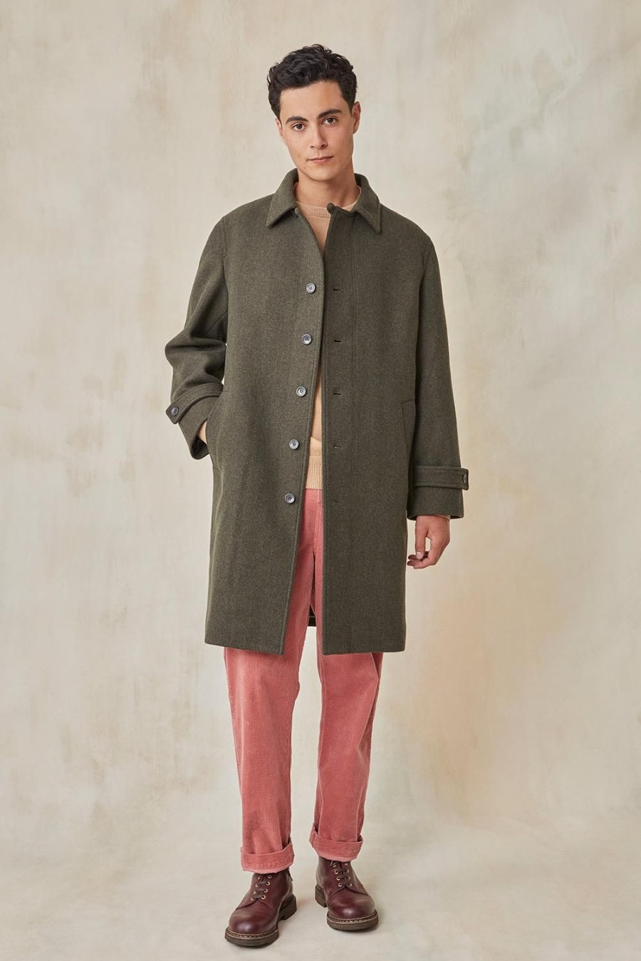 Homme Harris Wilson | Manteau Burty Kaki