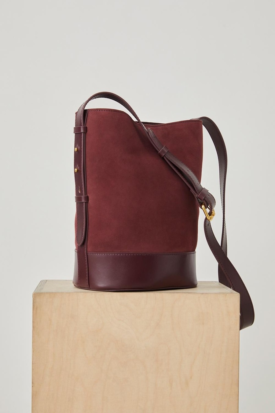 Femme Harris Wilson | Sac Ylaria Rouge 100% Cuir Vigne