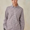 Homme Harris Wilson | Chemise Berthier A Carreaux 100% Coton Car Vigne