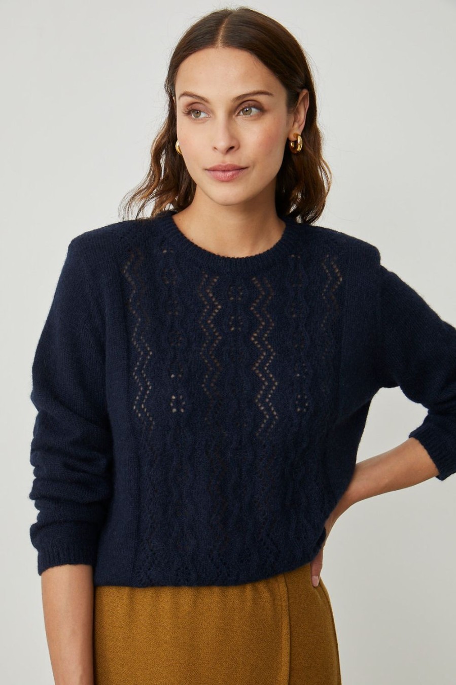 Femme Harris Wilson | Pull Meline Marine