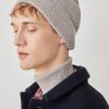 Homme Harris Wilson | Bonnet Proust Gris 100% Laine Merinos Gris Chine